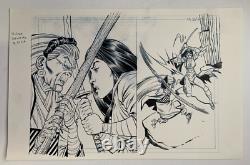 Original Art WOLVERINE JAPAN'S MOST WANTED Infinite #10, pgs 23-24, Paco Diaz Original Art WOLVERINE JAPAN'S MOST WANTED Infinite #10, pgs 23-24, Paco Diaz