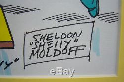 Original Art by Sheldon Shelly Moldoff. Signed. Batman, Robin, Riddler