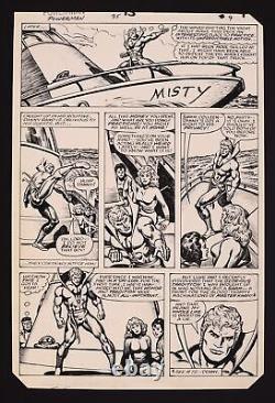 Original Art for Power Man and Iron Fist Issue 95, Page 9 by Ernie Chan