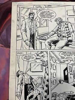 Original Art for Starman Issue 1, Page 6 Roger Stern & Tom Lyle Signed HTF Nice