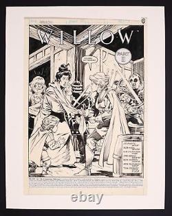 Original Art for Willow (1988) Issue 2, Page 1 by Bob Hall and Kim DeMulder