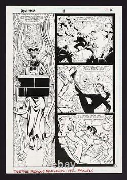 Original Art from Adventures in the DC Universe #11 (1998) Pg 16 Delaney/Boyd