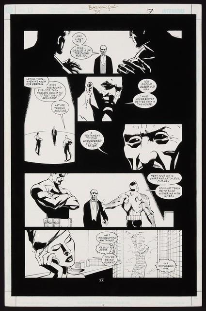 Original Art From Batman Gotham Knights #35 (2003) Pg 17 Robinson/floyd
