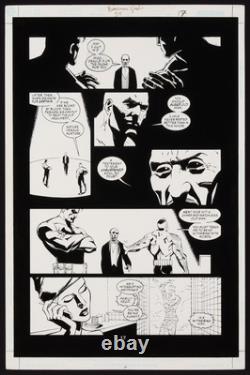 Original Art from Batman Gotham Knights #35 (2003) Pg 17 Robinson/Floyd Original Art from Batman Gotham Knights #35 (2003) Pg 17 Robinson/Floyd