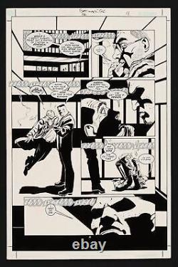 Original Art from Batman Gotham Knights #36 (2003) Pg 4 Robinson/Floyd