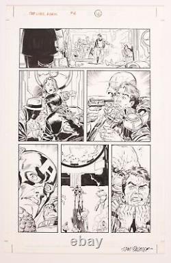 Original Art from Captain America #20 (2004) Pg 16 by Lee Weeks & Tom Palmer