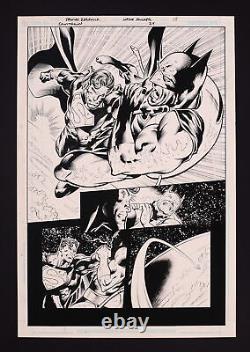 Original Art from Countdown #24 (2008 DC), Pg 15 by Derenick & Faucher