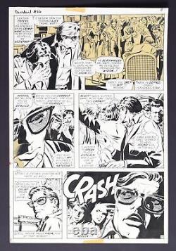 Original Art from Daredevil #86 Page 8 Pencils by Gene Colan, Inks by Tom Palmer