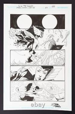 Original Art from Green Lantern Corps #63 Page 2 Pencils & Inks by Joe Prado