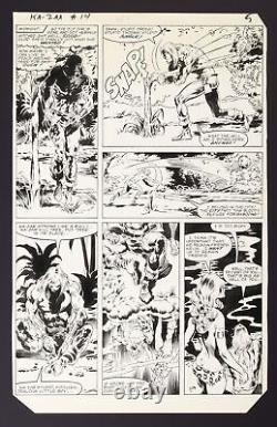 Original Art from Ka-Zar the Savage #14 (1982) Pg 5 Anderson/Gil