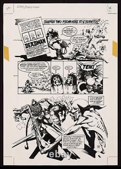 Original Art from Lobo/Deadman The Brave & the Bald Page 15 by Martin Edmond