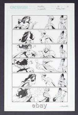 Original Art from Mystic #39 (2003) Pg 17 Aaron Lopresti & Matthew Ryan