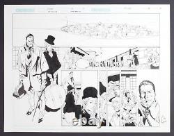 Original Art from Ruse #26 (2004) Pages 2-3 by Butch Guice & Mike Perkins