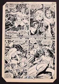 Original Art from Wonder Woman #311 (1984) Page 20 Pencils and Inks by Don Heck