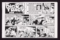 Original Art from the Dick Tracy Comic Strip Pencils by Joe Staton