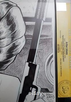 Original Arthur Adams Art Sketch Princess Leia Star Wars XMen longshot Wolverine