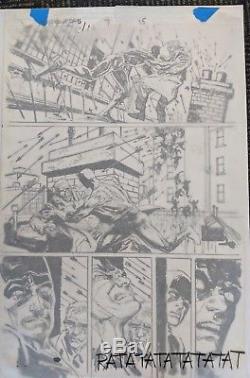 Original Artwork, Janson, Sienkiewicz Daredevil End of Days #7 page 15