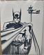 Original Batman Sketch Artwork By Tone Rodriguez