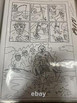 Original Comic Art Amphoman 5 Pg 8