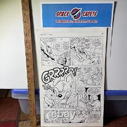 Original Comic Art Archie Hot Dog #1 Page 31 Nate Butler Jon D'Agostino 1989