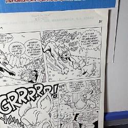 Original Comic Art Archie Hot Dog #1 Page 31 Nate Butler Jon D'Agostino 1989