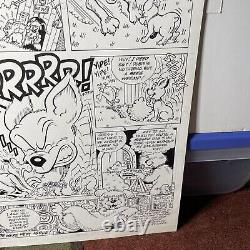 Original Comic Art Archie Hot Dog #1 Page 31 Nate Butler Jon D'Agostino 1989