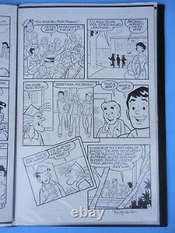 Original Comic Art Archie Jughead & Friends DD #32 2008 5 Pages Full Story