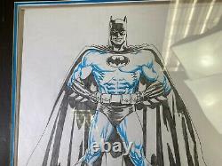 Original Comic Art Batman Jon Bogdanove Gotham Guardian #0 Signed Framed DS56