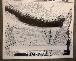 Original Comic Art Board The Mighty Thor #53 1st Inside Page! With #53 Comic