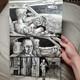 Original Comic Art By Henry Cox Pen And Ink Illustration