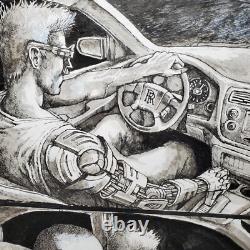 Original Comic Art By Henry Cox Pen And Ink Illustration