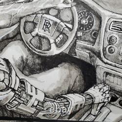 Original Comic Art By Henry Cox Pen And Ink Illustration