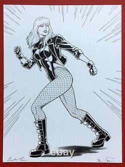 Original Comic Art Commission ZATANNA by Dave Johnson Pencil/Ink 9x12 Size