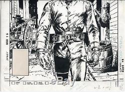 Original Comic Art Cover Jonah Hex #56 Tony Dezuniga Bronze Age 1981