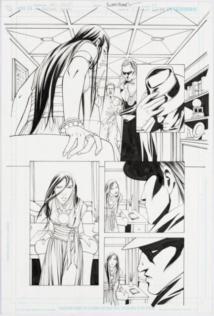 Original Comic Art Dc's Madame Xanadu (amy Reeder) Issue #10, Pg 13