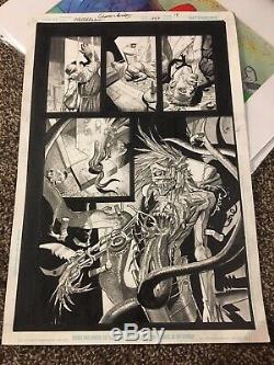 Original Comic Art Hellblazer #259 p. 18 By Simon Bisley