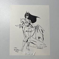 Original Comic Art Huntress Joe Staton Commission 11x14 DC Superstars 17 Wayne