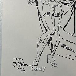Original Comic Art Huntress Joe Staton Commission 11x14 DC Superstars 17 Wayne