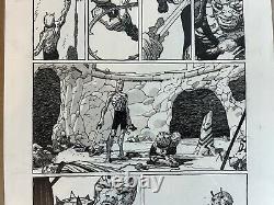 Original Comic Art Page BARBALIEN RED PLANET DARK HORSE COMICS Hernandez Walta