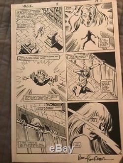 Original Comic Art Page Magik LS Issue 3 Page 13(17) Ron Frenz & Tom Palme(1984)