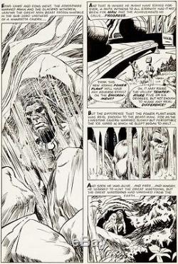 Original Comic Art Page Pablo Marcos The Brute Issue 1 Page 9 Atlas Seaboard