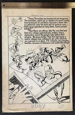 Original Comic Art, Patches Nov 1946, Splash Page, Danny Kaye, Maurice D. Bourgo