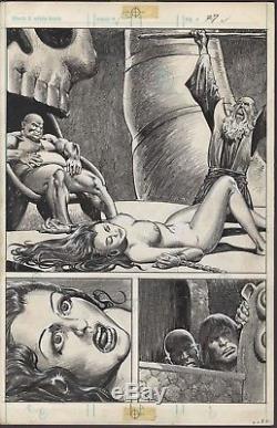 Original Comic Art, Savage Sword Of Conan # 59, Mike Vosburg, Gga, Bondage