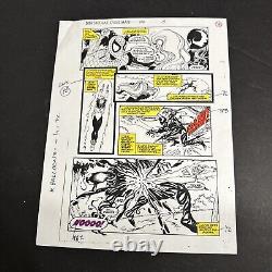 Original Comic Art Spectacular SPIDER-MAN #202 COLOR GUIDE Page 18 Bob Sharen