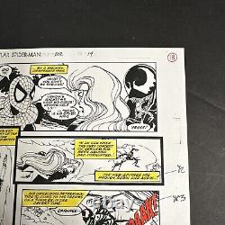 Original Comic Art Spectacular SPIDER-MAN #202 COLOR GUIDE Page 18 Bob Sharen