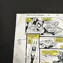 Original Comic Art Spectacular SPIDER-MAN #202 COLOR GUIDE Page 18 Bob Sharen