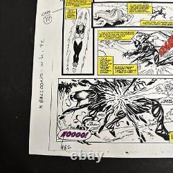 Original Comic Art Spectacular SPIDER-MAN #202 COLOR GUIDE Page 18 Bob Sharen