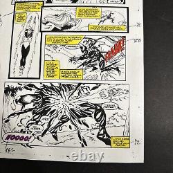 Original Comic Art Spectacular SPIDER-MAN #202 COLOR GUIDE Page 18 Bob Sharen