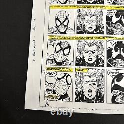 Original Comic Art Spectacular SPIDER-MAN #202 COLOR GUIDE Page 19 Bob Sharen