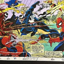 Original Comic Art Spectacular SPIDER-MAN #202 COLOR GUIDE Page 8 Bob Sharen